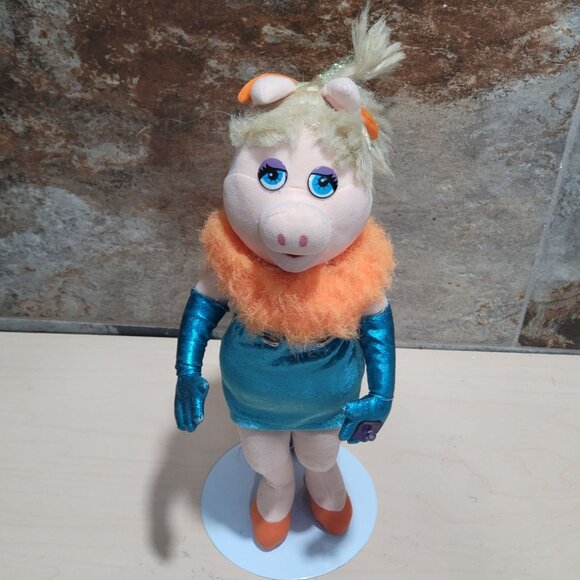 Vintage Miss Piggy The Muppets Plush Doll Stuffed Animal - Picture 3 of 12